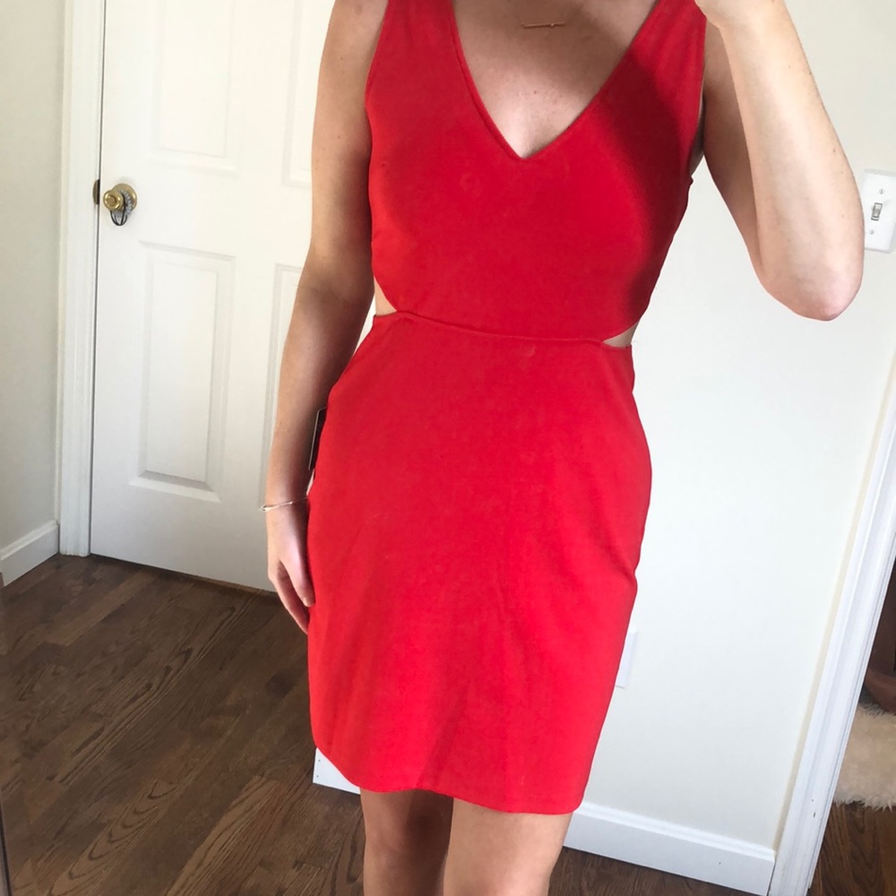 Size M Red Express Dress